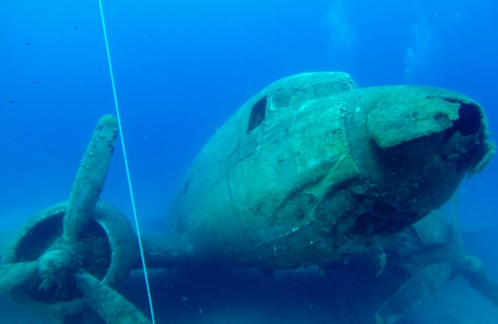 scuba diving turkeykaş scuba aircraft wreck